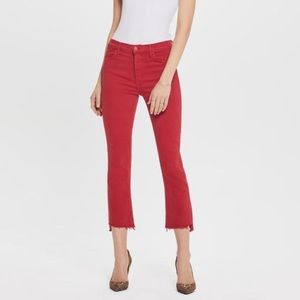 MOTHER The Insider Crop Step Fray Jeans